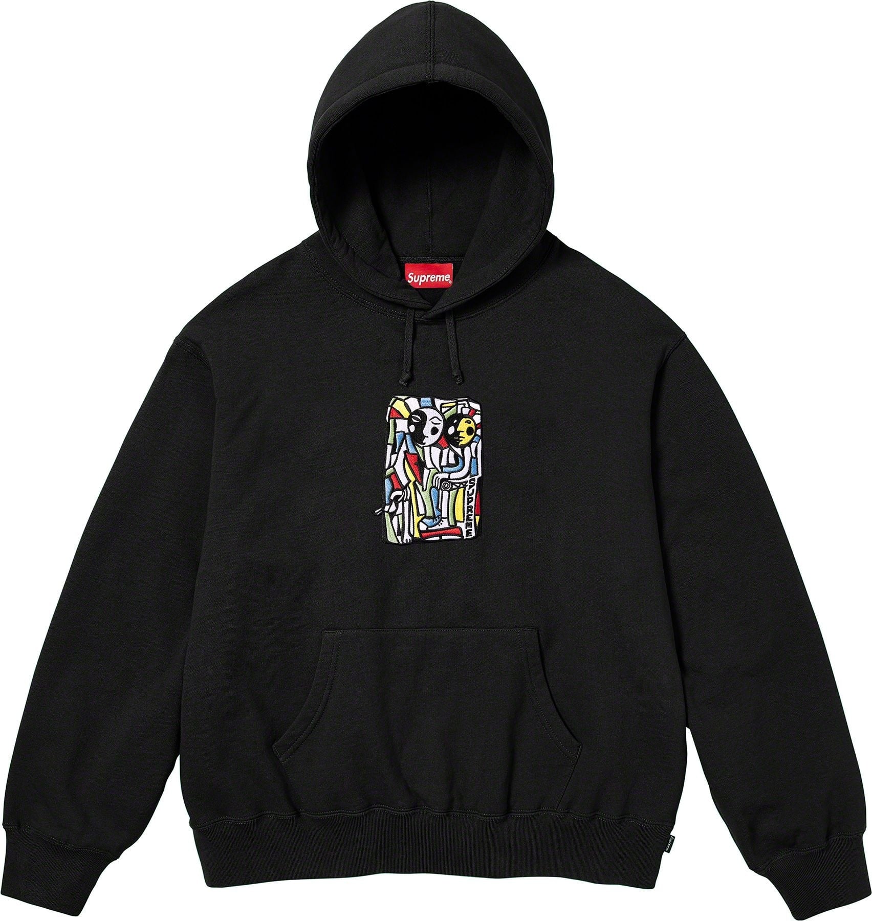 Neil Blender Mosaic Hooded Sweatshirt view 10